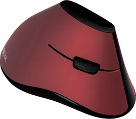 LogiLink ID0159 Ergonomikus egér Rádiójel vezérlésű Optikai Fekete, Piros 5 Gombok 1200 dpi Ergonómi