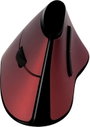 LogiLink ID0159 Ergonomikus egér Rádiójel vezérlésű Optikai Fekete, Piros 5 Gombok 1200 dpi Ergonómi 2. bélyegkép