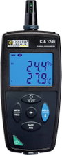 Chauvin Arnoux C.A 1246 Légnedvesség mérő 3.0 % rF 98.0 % rF Adatgyűjtő és vezeték nélküli USB-s csa bélyegkép