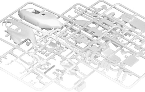 Revell 04986 Airbus EC-135 Air-Glaciers Helikopter építőkészlet 1:72 8. kép