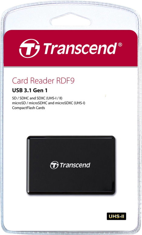 Transcend TS-RDF9K2 Külső memóriakártya olvasó USB 3.1 (1. generáció) 2. kép