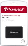 Transcend TS-RDC8K2 Külső memóriakártya olvasó USB-C® USB 3.1 (1. gen) Fekete 2. bélyegkép