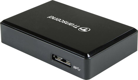Transcend TS-RDC8K2 Külső memóriakártya olvasó USB-C® USB 3.1 (1. gen) Fekete 3. kép