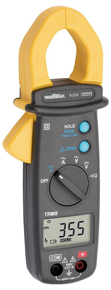 Metrix MX 355 Lakatfogó digitális CAT III 600 V Kijelző (digitek): 6000 3. kép