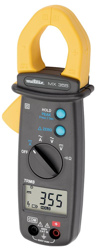 Metrix MX 355 Lakatfogó digitális CAT III 600 V Kijelző (digitek): 6000 4. kép