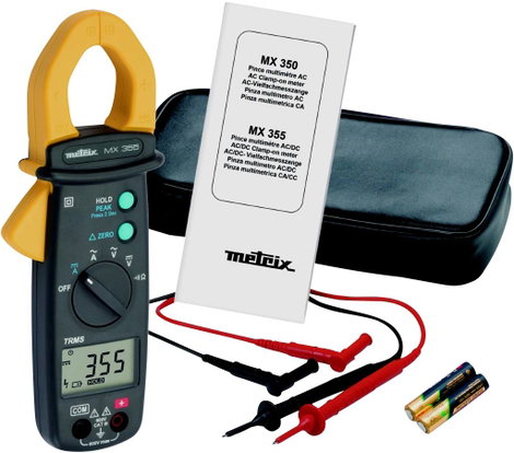 Metrix MX 355 Lakatfogó digitális CAT III 600 V Kijelző (digitek): 6000 7. kép
