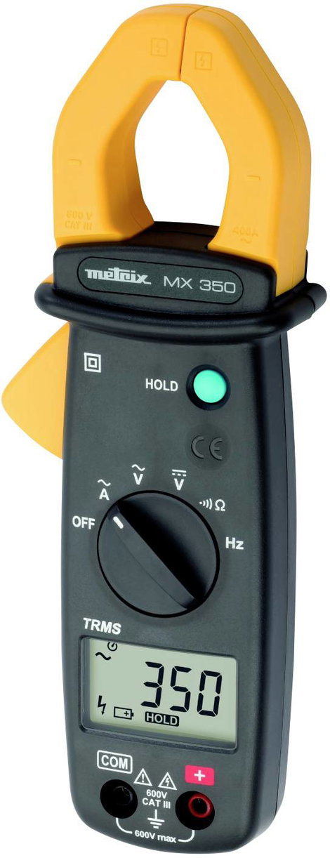 Metrix MX 350 Lakatfogó digitális CAT III 600 V Kijelző (digitek): 6000 6. kép