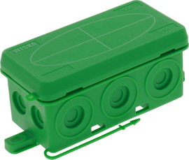 Wiska 10109585 Leágaztató doboz (H x Sz x Ma) 86 x 44 x 41 mm Zöld IP55 1 db