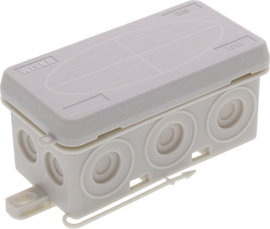 Wiska 10109577 Leágaztató doboz (H x Sz x Ma) 86 x 44 x 41 mm Élénk szürke (RAL 7035) IP55 1 db
