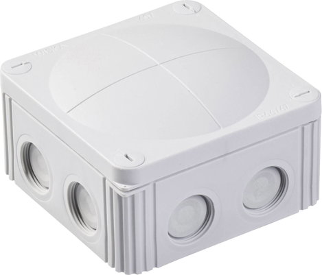 Wiska 10060532 Leágaztató doboz (H x Sz x Ma) 110 x 110 x 66 mm Élénk szürke IP66/IP67 1 db