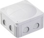 Wiska 10060532 Leágaztató doboz (H x Sz x Ma) 110 x 110 x 66 mm Élénk szürke IP66/IP67 1 db bélyegkép
