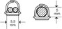 cablefix 160694 Kábelcsatorna (H x Sz x Ma) 6 x 5 x 1000 mm 1 készlet Bézs 3. bélyegkép