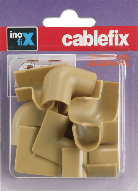 cablefix 160708 Összekötő elem Összekötő darab 1 db Bézs 2. kép
