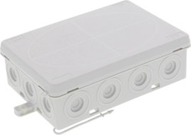 Wiska 10109595 Leágaztató doboz (H x Sz x Ma) 125 x 86 x 41 mm Élénk szürke (RAL 7035) IP55 1 db