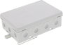 Wiska 10109595 Leágaztató doboz (H x Sz x Ma) 125 x 86 x 41 mm Élénk szürke (RAL 7035) IP55 1 db bélyegkép