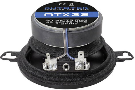 Autotek ATX 32 2 utas koaxiális beépíthető hangszóró 90 W Tartalom: 1 db 3. kép