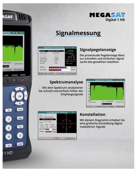 MegaSat Digital 1 HD SAT kereső 3. kép
