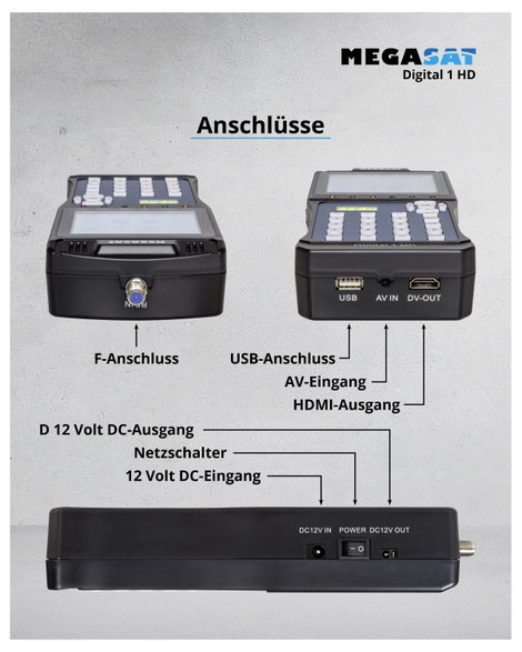 MegaSat Digital 1 HD SAT kereső 7. kép