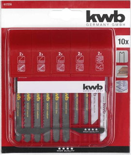 kwb 617230 kwb kirakós penge készlet Jigger 10 darab 1 db