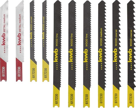 kwb 617230 kwb kirakós penge készlet Jigger 10 darab 1 db 7. kép