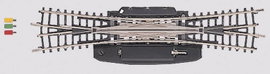8560 Z Märklin miniclub sín Kereszteződés váltó, Kettős 112.8 mm 13 ° 323 mm 1 db