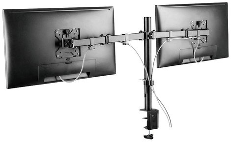 Neomounts FPMA-D550DBLACK 2 részes Monitor asztali tartó 25,4 cm (10) - 81,3 cm (32) Csuklóval mozga 11. kép