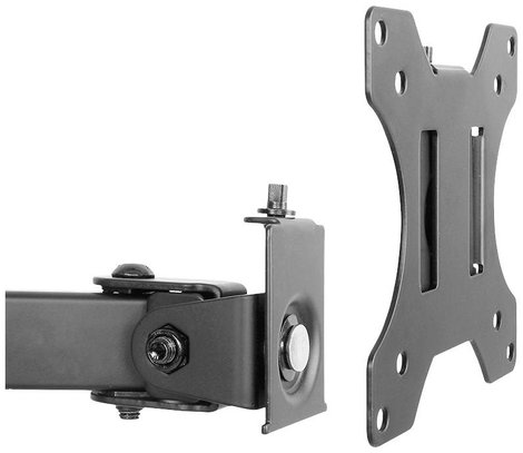 Neomounts FPMA-D550DBLACK 2 részes Monitor asztali tartó 25,4 cm (10) - 81,3 cm (32) Csuklóval mozga 12. kép