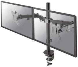Neomounts FPMA-D550DBLACK 2 részes Monitor asztali tartó 25,4 cm (10) - 81,3 cm (32) Csuklóval mozga