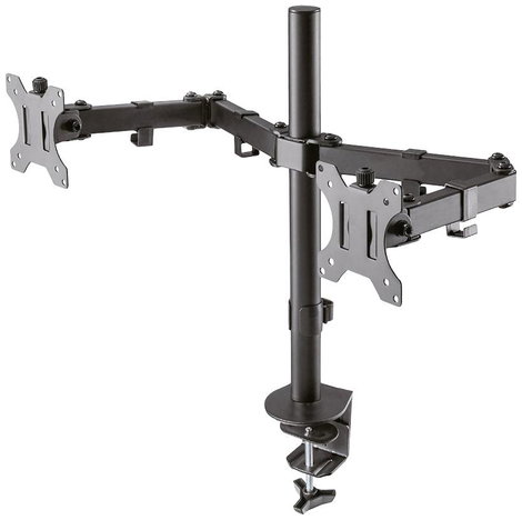 Neomounts FPMA-D550DBLACK 2 részes Monitor asztali tartó 25,4 cm (10) - 81,3 cm (32) Csuklóval mozga 2. kép