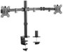 Neomounts FPMA-D550DBLACK 2 részes Monitor asztali tartó 25,4 cm (10) - 81,3 cm (32) Csuklóval mozga 3. bélyegkép