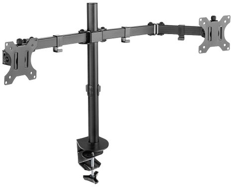 Neomounts FPMA-D550DBLACK 2 részes Monitor asztali tartó 25,4 cm (10) - 81,3 cm (32) Csuklóval mozga 4. kép