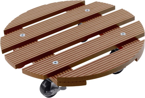 Metafranc WU0825120 Roller WPC Terhelés (max.): 60 kg 300 mm x 73 mm Görgők száma 4