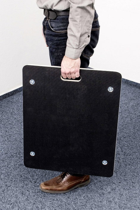 Metafranc WU0822020 Roller PA Terhelés (max.): 400 kg 590 mm x 490 mm x 140 mm Görgők száma 4 5. kép