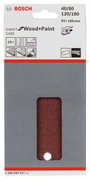 Bosch Accessories 2608608X97 2608608X97 Oszcilláló csiszolópapír Szemcsézet (num) 40, 80, 120, 180 ( 2. bélyegkép