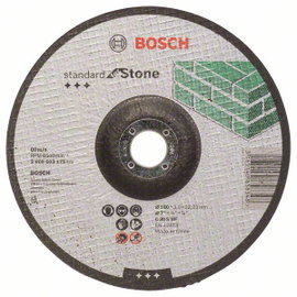 Bosch Accessories 2608603175 2608603175 Vágótárcsa, hajlított 180 mm 1 db