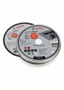 Bosch Accessories 2608603254 2608603254 Vágótárcsa, egyenes 115 mm 1 db Acél bélyegkép