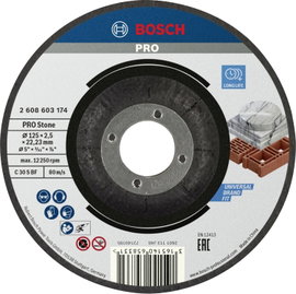 Bosch Accessories 2608603174 2608603174 Vágótárcsa, hajlított 125 mm 1 db
