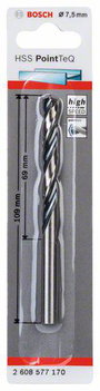 Bosch Accessories Bosch Power Tools 2608577170 Fém spirálfúró 7.50 mm 1 db 2. bélyegkép