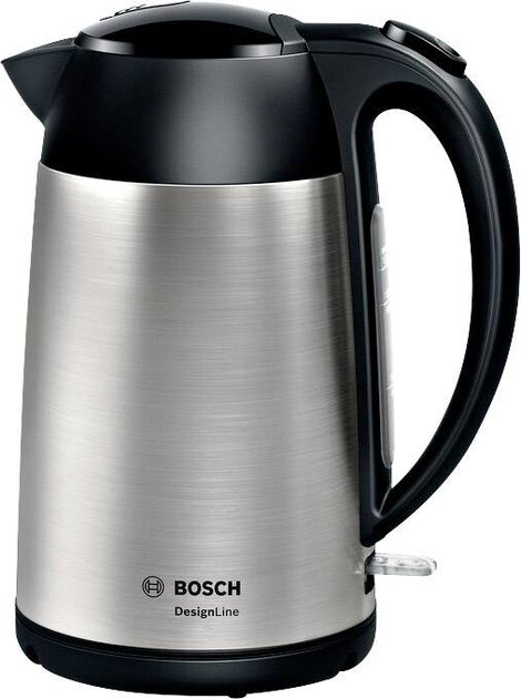 Bosch Haushalt TWK3P420 Vízforraló Zsinór nélküli Ezüst