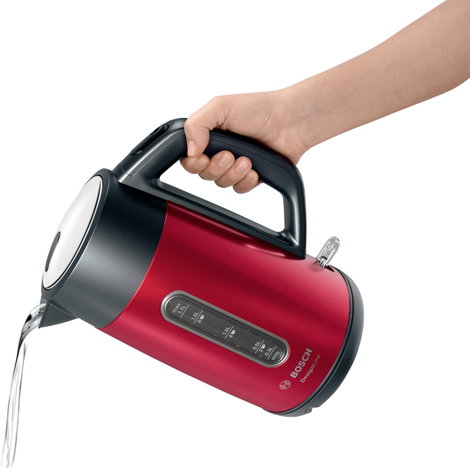 Bosch Haushalt TWK4P434 Vízforraló Zsinór nélküli Piros 4. kép