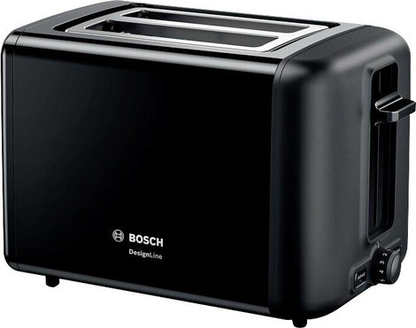 Bosch Haushalt TAT3P423DE Kenyérpirító Fekete