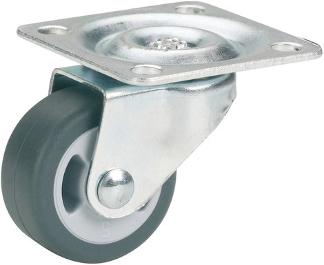 dörner + helmer 790130C Beálló görgő KerékØ: 36 mm Teherbírás (max.): 35 kg 1 db