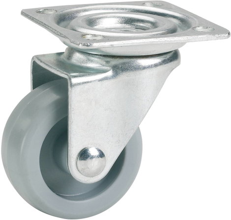 dörner + helmer 790310 Beálló görgő KerékØ: 25 mm Teherbírás (max.): 15 kg 1 db