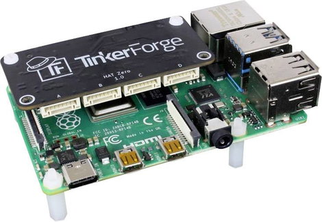 TinkerForge 778 Rögzítő készlet Alkalmas (egykártyás számítógép) Raspberry Pi® 1 db 3. kép