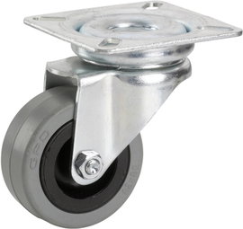 dörner + helmer 770100C Beálló görgő KerékØ: 50 mm Teherbírás (max.): 35 kg 1 db