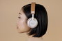 HER HF8 On Ear headset Bluetooth®, Vezetékes Bézs, Ezüst Hangerő szabályozás 11. bélyegkép