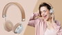 HER HF8 On Ear headset Bluetooth®, Vezetékes Bézs, Ezüst Hangerő szabályozás 12. bélyegkép