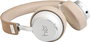 HER HF8 On Ear headset Bluetooth®, Vezetékes Bézs, Ezüst Hangerő szabályozás 5. bélyegkép