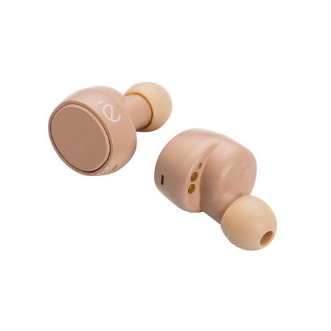 HER HX-12 In Ear headset Bluetooth® Bézs 2. kép