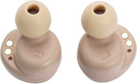 HER HX-12 In Ear headset Bluetooth® Bézs 6. kép